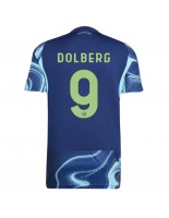 Ajax Kasper Dolberg #9 Bortedrakt 2025-26 Korte ermer